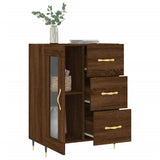 Sideboard Brown Oak 69.5x34x90 cm Engineered Wood 828027