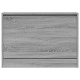 Shoe Cabinet Grey Sonoma 80x21x57 cm Engineered Wood 839915