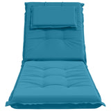 Sunlounger Cushion GEMERT 100% Polyester Light Blue 947535