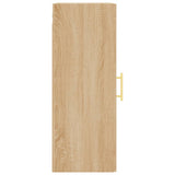 Wall Mounted Cabinet Sonoma Oak 34.5x34x90 cm 828903