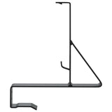 Snow Guard Support 6 pcs Black 29.5 x 3 x 34.5 cm Steel 42028469