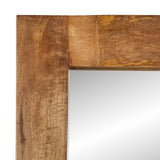 2 Piece Bathroom Furniture Set Solid Wood Mango 3200636