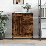 ZNTS Sideboard Smoked Oak 69.5x34x90 cm Engineered Wood 830273