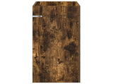 Bathroom Under Sink Cabinet Smoked Oak 78.5 x 37.5 x 81 cm 890716