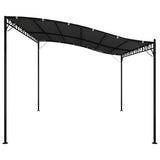 Canopy Anthracite 4x3 m 180 g/m Fabric and Steel 362395