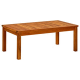 ZNTS Garden Coffee Table 90x50x36 cm Solid Acacia Wood 316400