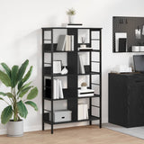 Bookshelf Black Oak 82 x 32 x 144.5 cm Engineered Wood 883982