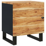 ZNTS Bedside Cabinets 2 pcs 40x33x46 cm Solid Wood Acacia 345211