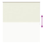 Roller Blind Blackout 160 x 175 cm off White 240137