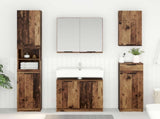 Bathroom Cabinet Old Wood 64.5 x 33.5 x 59 cm Engineered Wood 880743