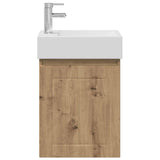 Bathroom Vanity Unit with Tap Artisan Oak 45.5 x 25.5 x 84 cm 889490