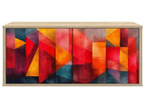 Wall-mounted TV Cabinet HEESCH 69 x 33 x 40 cm Sonoma Oak 8007127