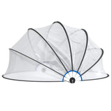 Pool Dome Round 406x203 cm PVC 93814
