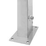 ZNTS Outdoor Shower Stainless Steel Straight 48198