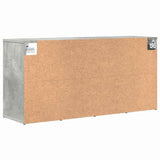 Shoe Cabinet Concrete grey 103 x 30 x 51 cm Engineered wood 808706
