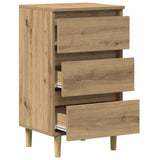 Bedside Cabinet Artisan Oak 40x35x69 cm Engineered Wood 856422