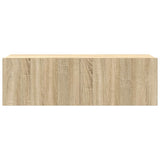 4 Piece TV Cabinet Set Sonoma Oak Engineered Wood 3114632