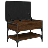 Shoe Bench Brown Oak 62x42x45 cm Engineered Wood 835191