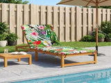 Sunlounger Cushion GEMERT 100% Polyester Multicolour 948605