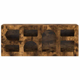TV Cabinet Smoked Oak 100 x 35 x 40 cm Engineered Wood 891269