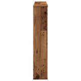 Fireplace Surround Old Wood 100x20x100 cm Engineered Wood 854578