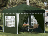 Pop-up Party Tent 195 x 195 x 245 cm Green Oxford Fabric 42019739