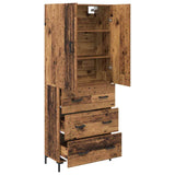 Highboard Old Wood 69.5 x 34 x 180 cm Engineered Wood 3415714