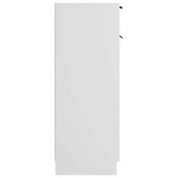 Bathroom Cabinet White 32x33.5x90 cm Engineered Wood 811286