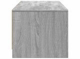 TV Cabinet with LED 165x34x40 cm Grey Sonoma Engineered Wood 3418719