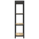 Bookshelf 40 x 30 x 119 cm Engineered Wood Sonoma Oak 868360
