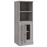 Highboard Grey Sonoma 36x35.5x103.5 cm Engineered Wood 816326