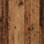 ZNTS Bathroom Cabinet Old Wood 30x30x190 cm Engineered Wood 857199