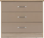 ZNTS Nevada 3 Drawer Chest 100-102-092