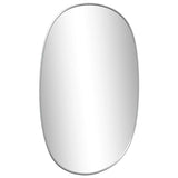 Wall Mirror Silver 60x40 cm 348212