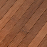 Rug Rectangular Brown80x1000 cm Bamboo 376932