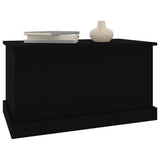 Storage Box Black Engineered wood Medium Storage Box 816505