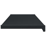 Window Sill Anthracite with Wood Grain 140 x 30 x 4.5 cm PVC 42022319