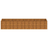 Garden Raised Bed 386x100x69 cm Corten Steel 152005