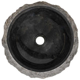 Sink 40x12 cm Marble Black 142776