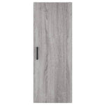 Highboard Grey Sonoma 34.5x34x180 cm Engineered Wood 3198855