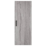 Highboard Grey Sonoma 34.5x34x180 cm Engineered Wood 3198983