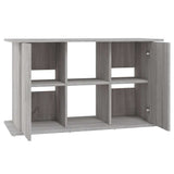 Aquarium Stand Grey Sonoma 101x41x58 cm Engineered Wood 833613