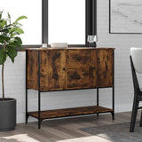 Sideboard Smoked Oak 100x36x85 cm Engineered Wood 835556