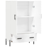 Highboard White 69.5x31x115 cm Engineered Wood 828244