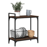 Kitchen Trolley Brown Oak 60.5x31x72.5 cm Engineered Wood 842370