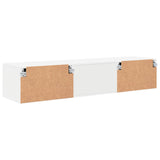 Wooden Cabinet White 150 x 39 x 30 cm Engineered Wood 880231