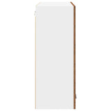 Hanging Cabinet Old Wood 80 x 31 x 80 cm Engineered Wood 884288