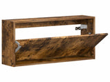 Wall-Mounted Shoe Cabinet ARNHEM 71 x 17 x 43 cm Smoked Oak 896630