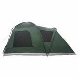 Cabin Tent with Roof Army green 8-Person Polyester and Steel 42028578