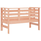 Garden Bench Natural Wood Solid Douglas wood 2-seater Durable 825140